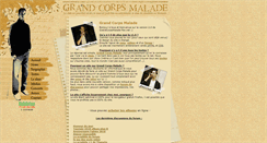 Desktop Screenshot of grandcorpsmalade-fan.net