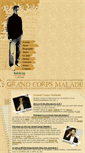 Mobile Screenshot of grandcorpsmalade-fan.net